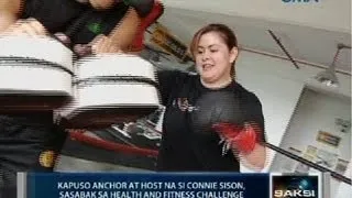 Saksi: Kapuso anchor at host Connie Sison, sasabak sa health and fitness challenge