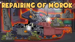 Repairing of Morok - Cartoons about tanks