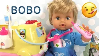 Cicciobello Malade Bobo ♥  Ambulance et Docteur Jouets