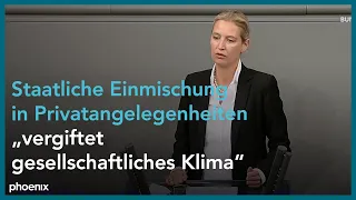 Alice Weidel (AfD) zur Regierungserklärung der Bundeskanzlerin zur COVID-19-Pandemie am 26.11.20