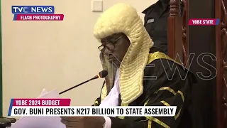 Governor Buni Presents N217 Billion To Yobe State Assembly