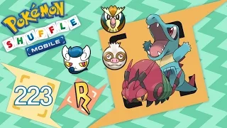 Pokémon Shuffle Mobile - Totodile, Venipede, Slakoth, etc [431 - 435]