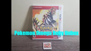 Nintendo 2014 3DS Pokemon Omega Ruby Unboxing