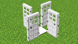 how to make iron door trap?