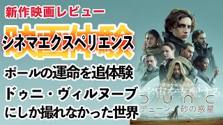 映画「DUNE デューン 砂の惑星」感想考察レビュー【究極の映画体験のための残念な広告へのアンサー】【人間の深部とSF映像化で結果を出し続けたドゥニ・ヴィルヌーブにしか作り得なかった世界】