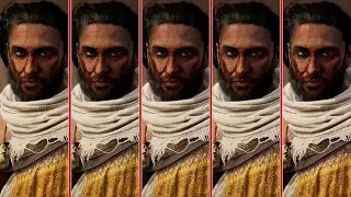 Assassin's Creed: Origins Graphics Comparison - Xbox One X / PS4 Pro / Xbox One S / PS4 / PC