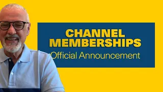 Official channel membership announcement