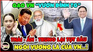 Thái Lan - Ấn Độ - Trung Quốc Hoang Mang Khi Gạo Việt Nam Chễm Chệ Vươn Đỉnh Thế Giới