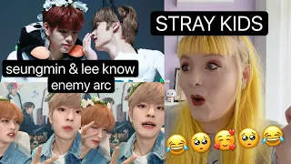 STRAY KIDS | 'seungmin and lee knows enemy arc' REACTION