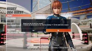 Dead or alive 6 first time