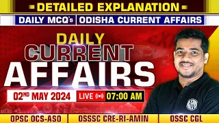Daily Current Affairs : 2nd May,2024 | OPSC OCS-ASO, OSSSC CRE-RI-AMIN, OSSC CGL | OPSC Wallah