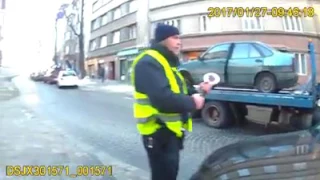 Водій у Львові наїхав на патрульного