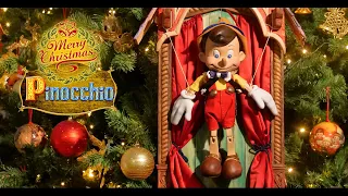 Pinocchio, Disney, handmade clay puppet, Christmas Special