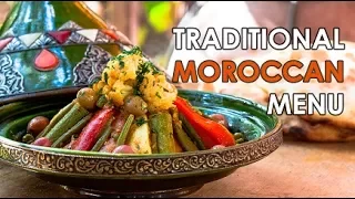 [ENG] Traditional Moroccan Menu / مائدة أطباق مغربية - CookingWithAlia