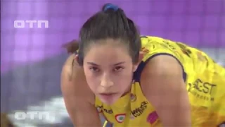 Samantha Bricio (Imoco Volley Conegliano) vs Novara (Italian A1 Finals GM 1 & 2)