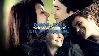 Delena + Steroline | what I can get