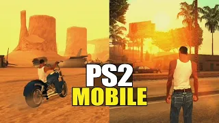 PS2 To Mobile is the Best Graphics Mod for GTA San Andreas Android