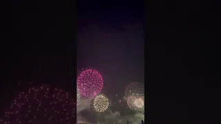 Jumeirah Beach | Madinat Jumeirah | panoramic views | New Year 2022 | New Year Fireworks | part one.