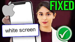 Fix iPhone white screen problem After the Latest Update 2024 | 100% Work