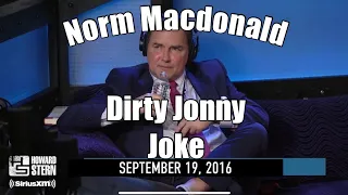 Norm Macdonald Dirty Jonny Joke on Howard Stern 2016 credit The Howard Stern Show on Sirius XM Radio