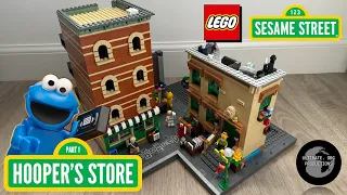 LEGO 123 Sesame Street Expansion, Part 1: Hooper's Store | LEGO City Update