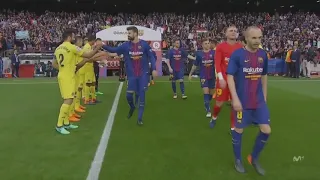 Barcelona 5 Villarreal 1 highlights _ Barcelona vs Villarreal 2018