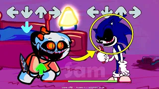 Friday Night Funkin' VS Hell On Kitty VS Sonic Exe / (FNF Mod) (Hello Kitty/Horror)