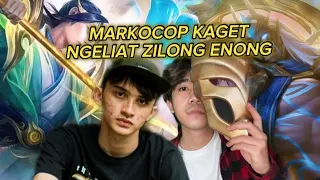 @MARKOCOP KAGET LIAT ZILONG GLOBAL 1 - ENONGXYZ 🤭📸