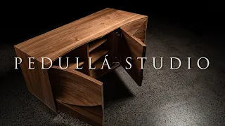 PEDULLA STUDIO | Building a Sculpted Wooden Cabinet