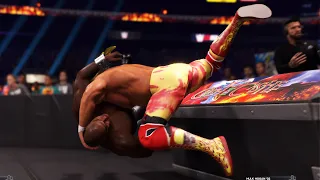 WWE 2K23 - Zeus vs Hulk Hogan - Gameplay (PS5 UHD) [4K60FPS]
