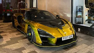 Supercars In London December 2021 Part 1- Senna, Chiron Sport, GT2RS And More!!!