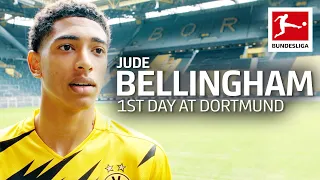 Jude Bellingham's First Day at Borussia Dortmund