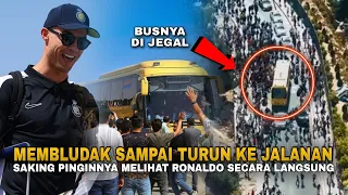 PECAH !, Membludaknya Sambutan Fans Saat RONALDO Tiba Di Iran Untuk Pertandingan Perdana Di AFC !!!