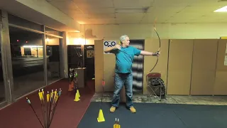 155-Practicing with horse bow from alibow