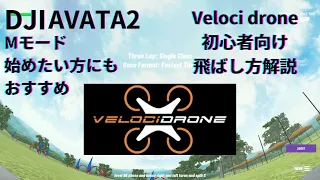 AVATA２Mモード始めたい方にもおすすめ！velocidrone 2024 FPV初心者向け 飛ばし方解説 音量注意