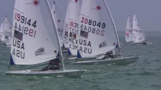 No margin for error - Olympic Laser Radial sailing