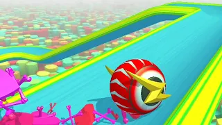 Action Balls: Gyrosphere Race SpeedRun Gameplay Level 915 to 918