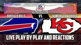 Bills vs Chiefs Live Play-By-Play & Reactions Divisional Round