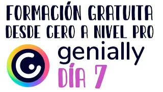 CURSO Genially. APRENDE Genially desde cero a nivel pro GRATIS (sesión 7)