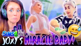 👼MIRACLE BABY... BUT HORRIFIC PREGNANCY!🤢 (The Sims 4 IN THE CITY #26!💒)￼