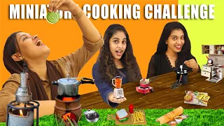 MINIATURE COOKING CHALLENGE PART 2 🤩 | MINI KITCHEN👩‍🍳 | MINI WORLD | PULLOTHI