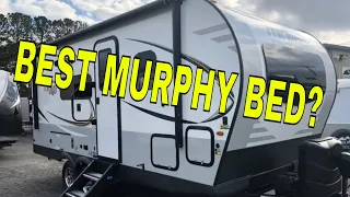 New 2020 FOREST RIVER ROCKWOOD MINI-LITE 2104S Travel Trailer Dodd RV Show Murphy Bed Richmond