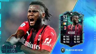 THE BEST OF EVERYTHING?! 😍 93 FLASHBACK KESSIE PLAYER REVIEW - FIFA 22 ULTIMATE TEAM