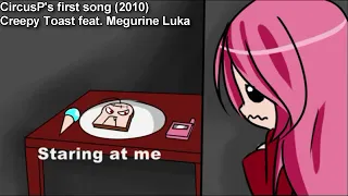 Comparing more Vocaloid producers' first song with their recent works