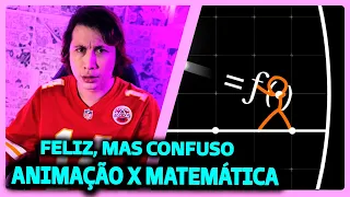 ANIMAÇÃO X MATEMÁTICA | FELIZ, MAS PERDIDO  | Alan Becker | REACT DO MORENO