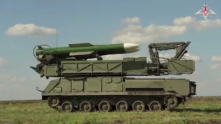 Russian Buk-M3 air defence missile system crews in combat action | Live Fire