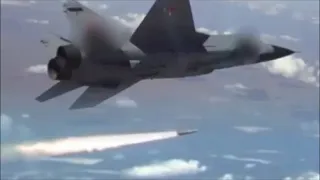 MIG-31 Launches Kinzhal At 20 km Flight Altitude With At Least 1500 km/h