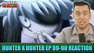 KILLUA VS SHOOT! | Hunter x Hunter Episode 89 and 90 REACTION