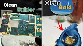 Best solution to dissolve soldering FAST | Revisited | Leach solder from PCB'S