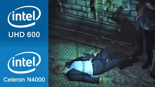 Hitman Absolution Gameplay Intel UHD 600 + Intel Celeron N4000